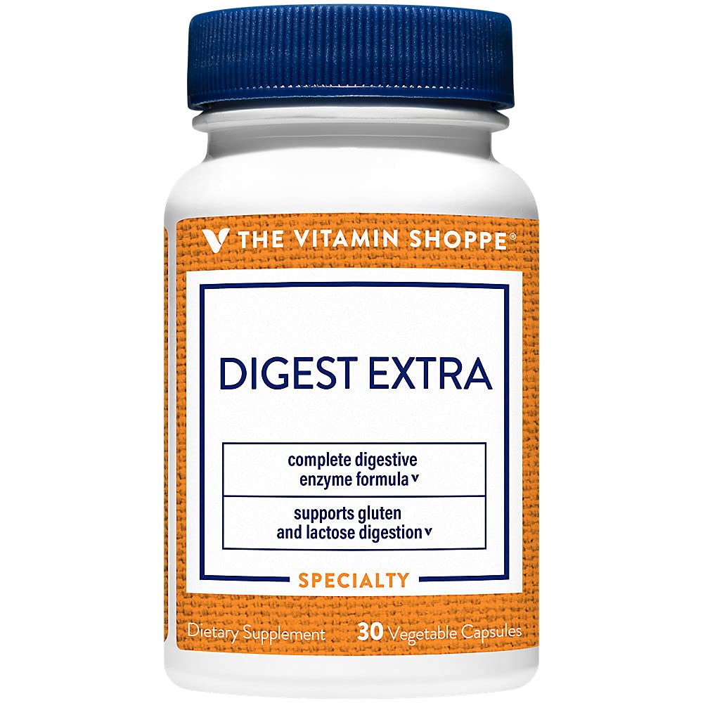 Foto 7 pulgar | Enzimas Digestivas The Vitamin Shoppe Digest Extra 30 Cápsulas - Venta Internacional.