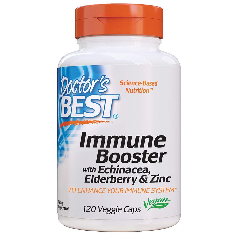 Foto 2 pulgar | Supplement Doctor's Best Immune Booster Equinacea, Saúco Y Zinc 120 Tabletas - Venta Internacional.