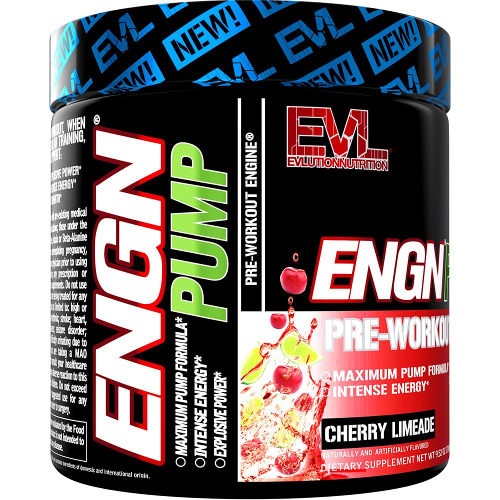Foto 5 pulgar | Polvo Para Antes Del Entrenamiento Evlution Nutrition Engn Pump, 30 Porciones - Venta Internacional.