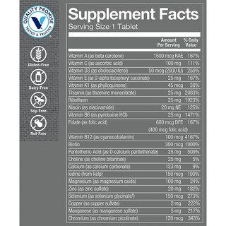 Foto 4 | Complementa The Vitamin Shoppe Con Un Multivitamínico Diario Para Hombres - Venta Internacional.