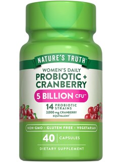 Foto 1 | Probióticos Nature's Truth Para Mujeres, 5 Mil Millones De Ufc, 40 Cápsulas - Venta Internacional.