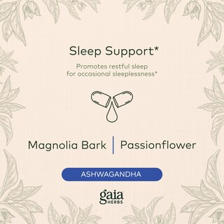 Foto 3 | Suplemento De Apoyo Para Dormir Gaia Herbs Sleepthru 60 Cápsulas - Venta Internacional.