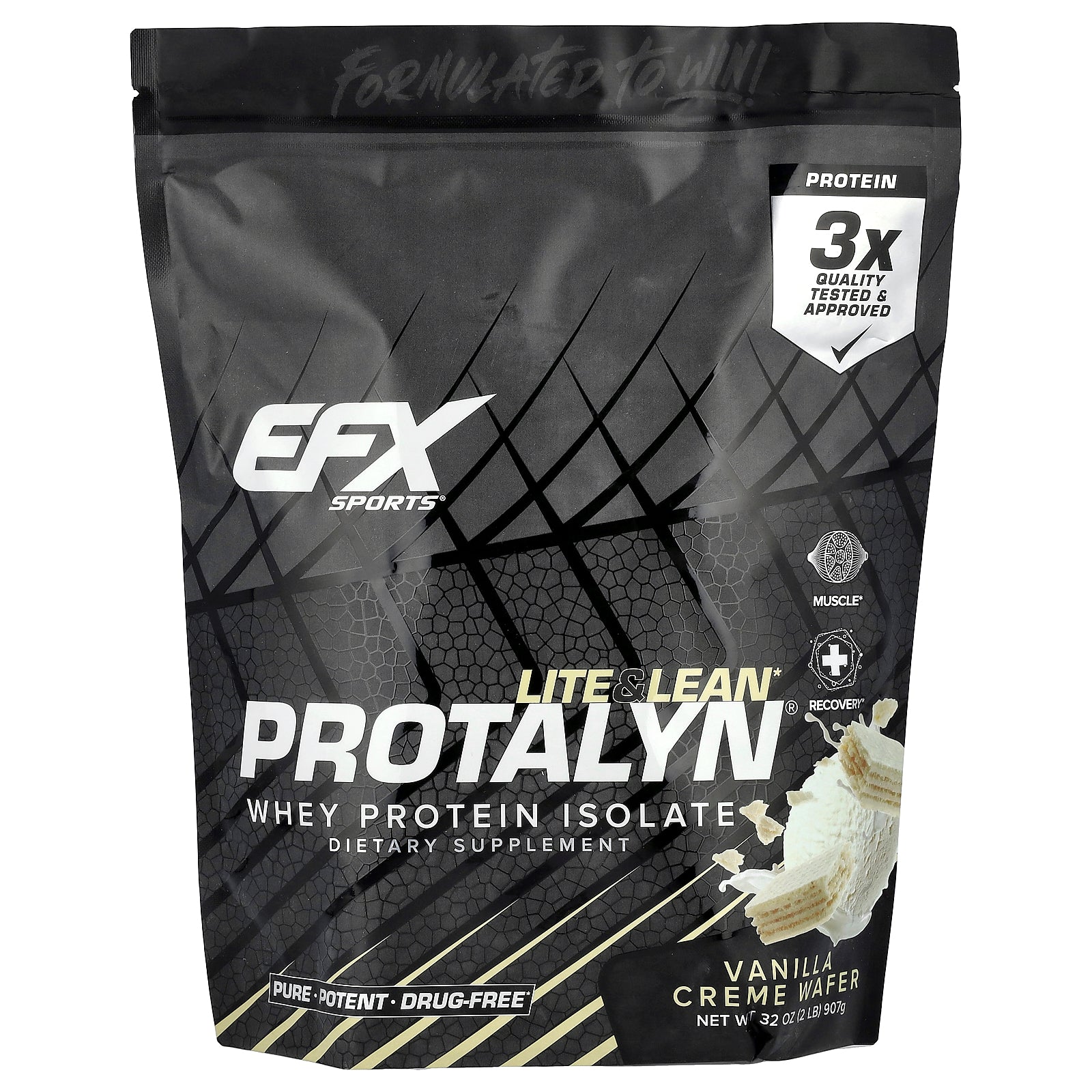 Foto 2 pulgar | Crema De Vainilla Protalyn  Protalyn  Aislada De Proteína De Suero Efx Sports 907 G - Venta Internacional.