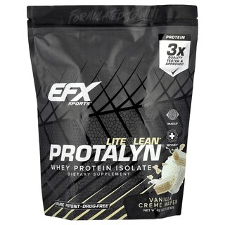 Foto 1 | Crema De Vainilla Protalyn Protalyn Aislada De Proteína De Suero Efx Sports 907 G - Venta Internacional.