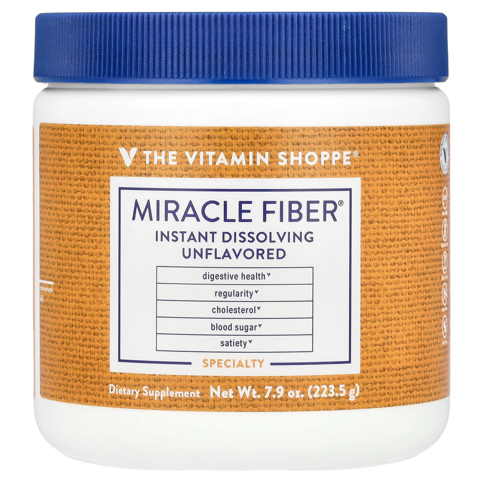 Foto 2 pulgar | Complementa The Vitamin Shoppe Miracle Fiber 223,5 G Sin Sabor - Venta Internacional.