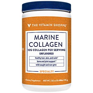 Foto 1 | Suplemento The Vitamin Shoppe De Colágeno Marino En Polvo, 200 Ml - Venta Internacional.