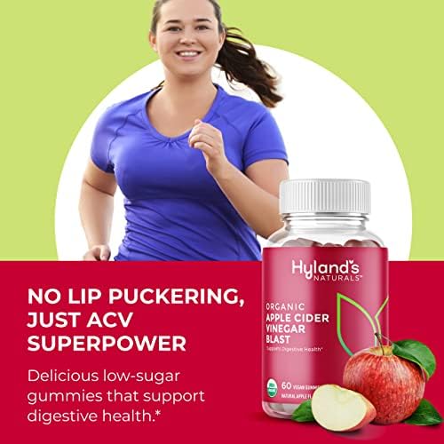 Foto 7 pulgar | Complemente Las Gomitas De Vinagre De Sidra De Manzana Orgánico De Hyland - Venta Internacional.