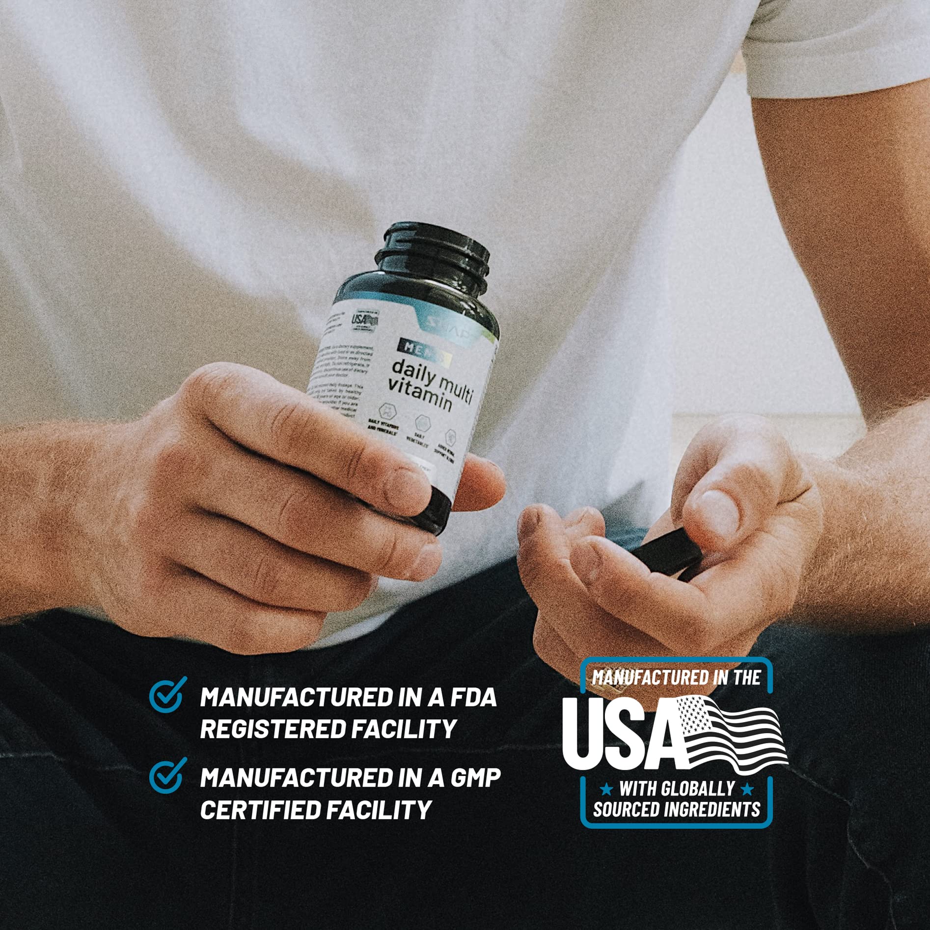 Foto 6 pulgar | Suplementos Multivitamínicos Snap Para Hombres 60 Cápsulas - Venta Internacional.