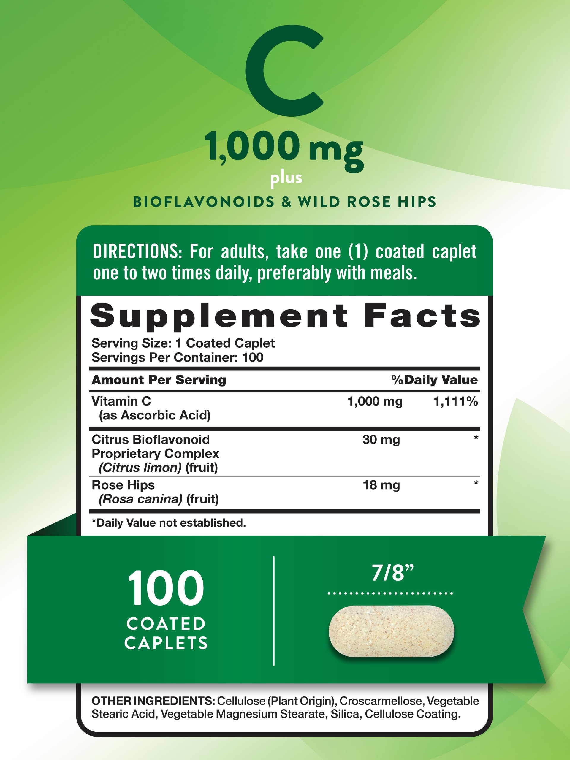 Foto 3 pulgar | Suplemento De Bioflavonoides De Vitamina C De Nature's Truth De 1000 Mg - Venta Internacional.