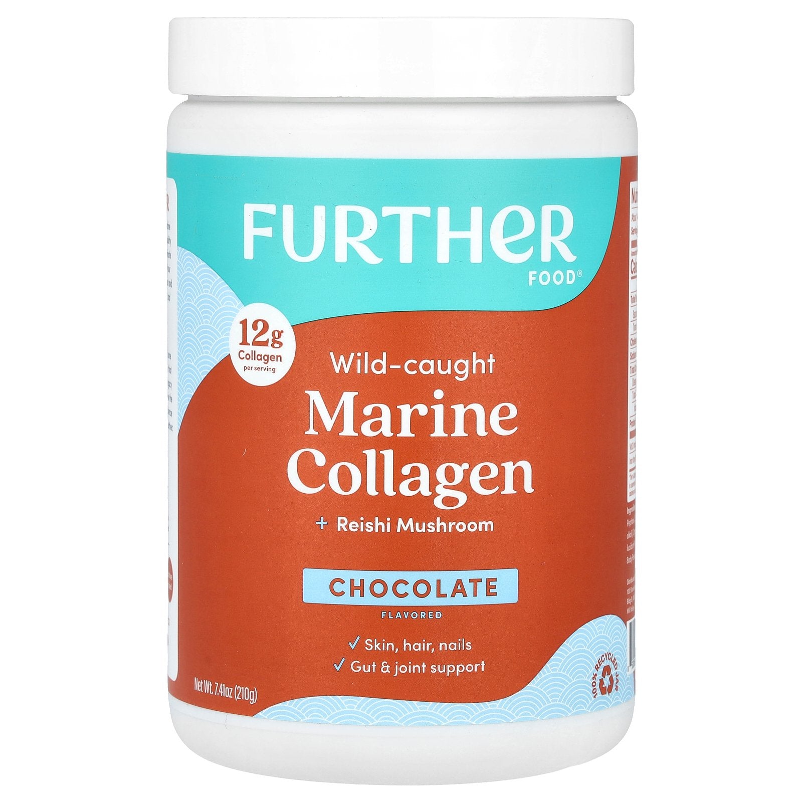 Foto 1 | Complemente Otros Alimentos: Chocolate Con Colágeno Marino Capturado En La Naturaleza - Venta Internacional.
