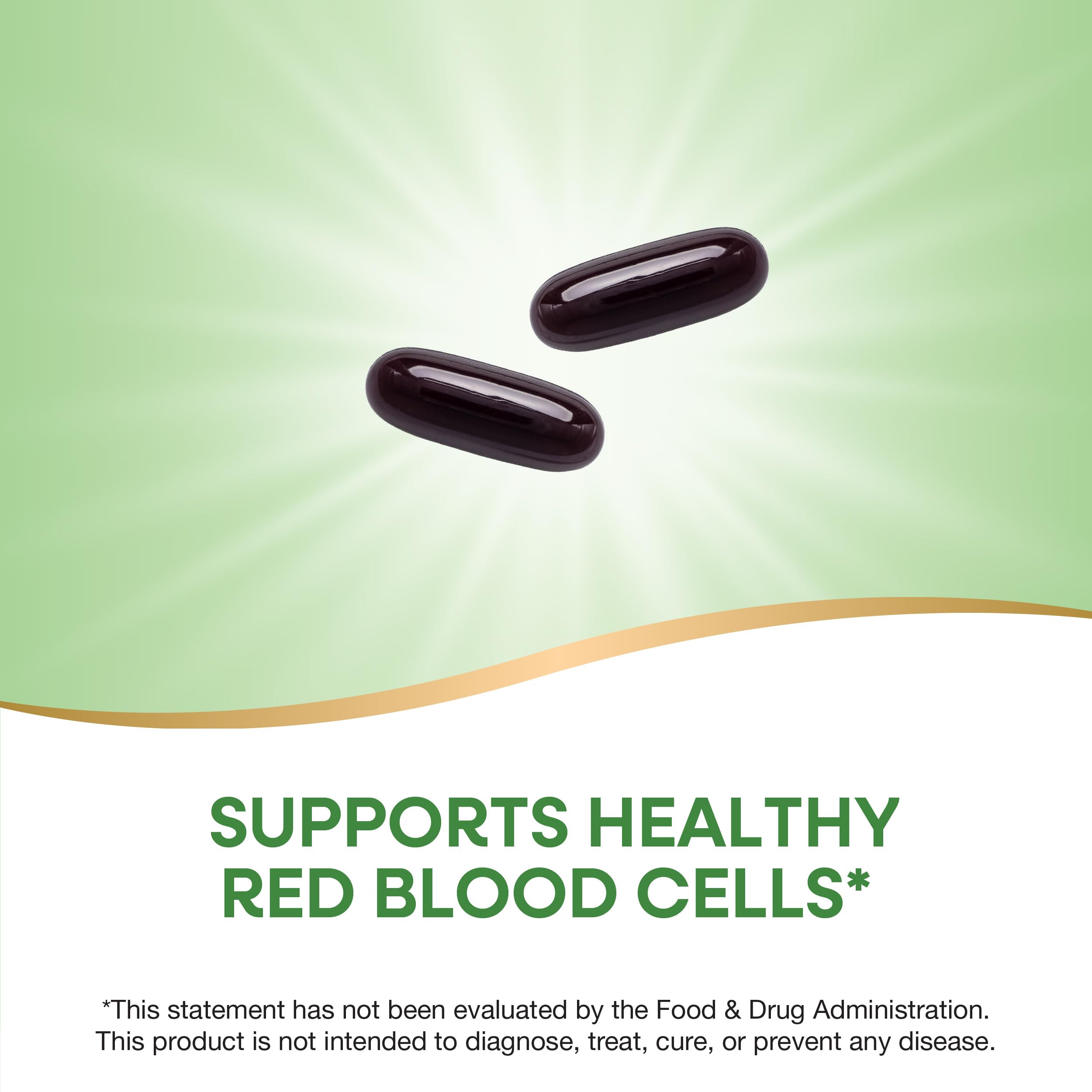 Foto 5 pulgar | Complementa 8 Mg De Hierro Energizante De Nature's Way Con Vitamina B12 - Venta Internacional.