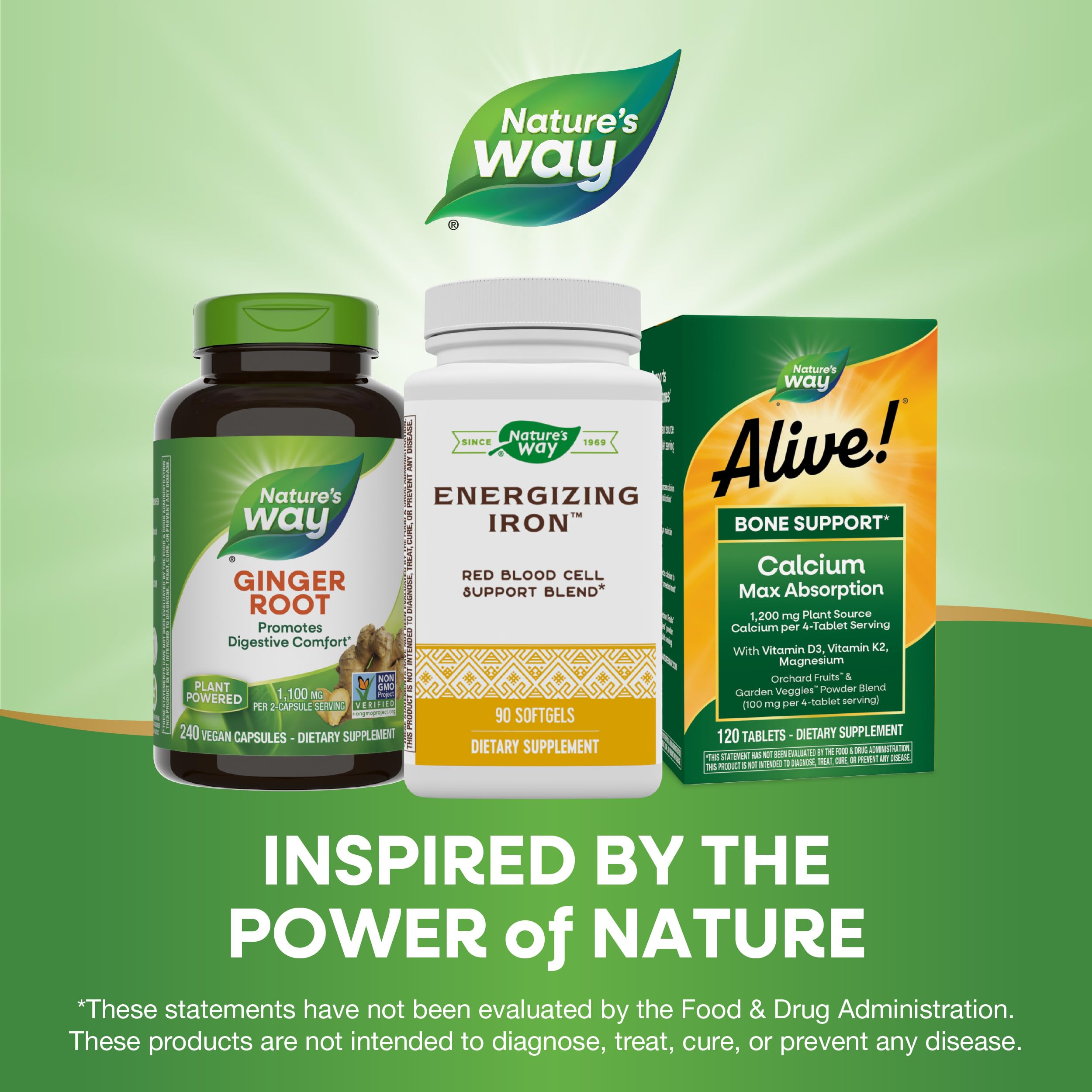 Foto 7 pulgar | Complementa 8 Mg De Hierro Energizante De Nature's Way Con Vitamina B12 - Venta Internacional.