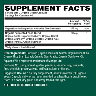 Foto 5 | Suplemento Plantfusion, Complejo Vegano De Magnesio, 375 Mg, 120 Cápsulas - Venta Internacional.