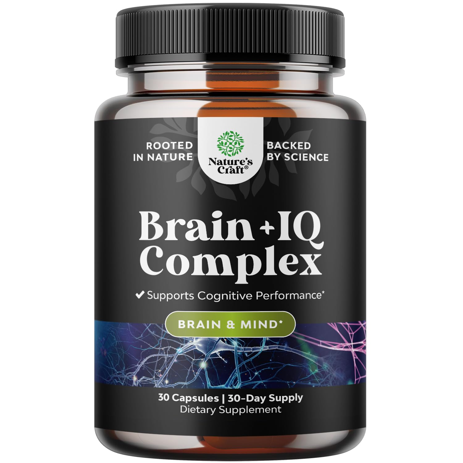 Foto 1 | Suplemento De Memoria Nootrópico Natures Craft Brain Support - Venta Internacional.