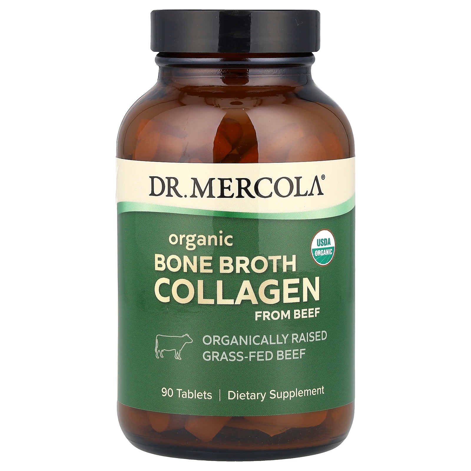 Foto 2 pulgar | Suplemento De Colágeno Orgánico Dr. Mercola, Caldo De Huesos, 90 Tabletas - Venta Internacional.