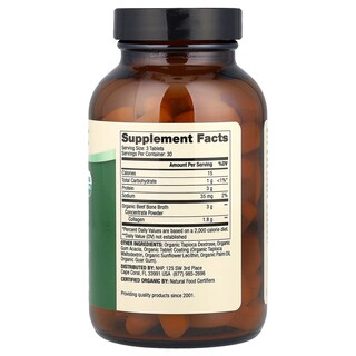 Foto 2 | Suplemento De Colágeno Orgánico Dr. Mercola, Caldo De Huesos, 90 Tabletas - Venta Internacional.