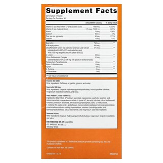 Foto 2 | Suplemento Metagenics Immune Defense Pack, 30 Paquetes - Venta Internacional.