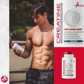 Foto 5 | Suplemento Metabolic Nutrition De Creatina En Polvo, 100 G - Venta Internacional.