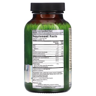 Foto 2 | Suplemento Irwin Naturals Para El Control Del Hambre Del Intestino Al Cerebro, 60 Cápsulas Blandas - Venta Internacion