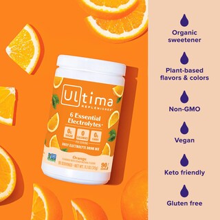 Foto 5 | Mezcla De Electrolitos En Polvo Ultima Replenisher Orange 90 Dosis - Venta Internacional.