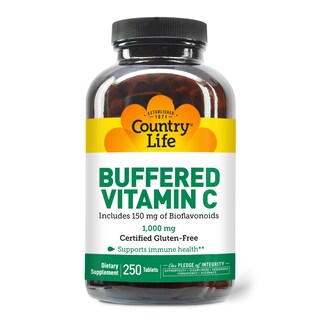 Foto 2 | Suplemento Country Life de Vitamina C Tamponada 1000 Mg 250 Comprimidos - Venta Internacional