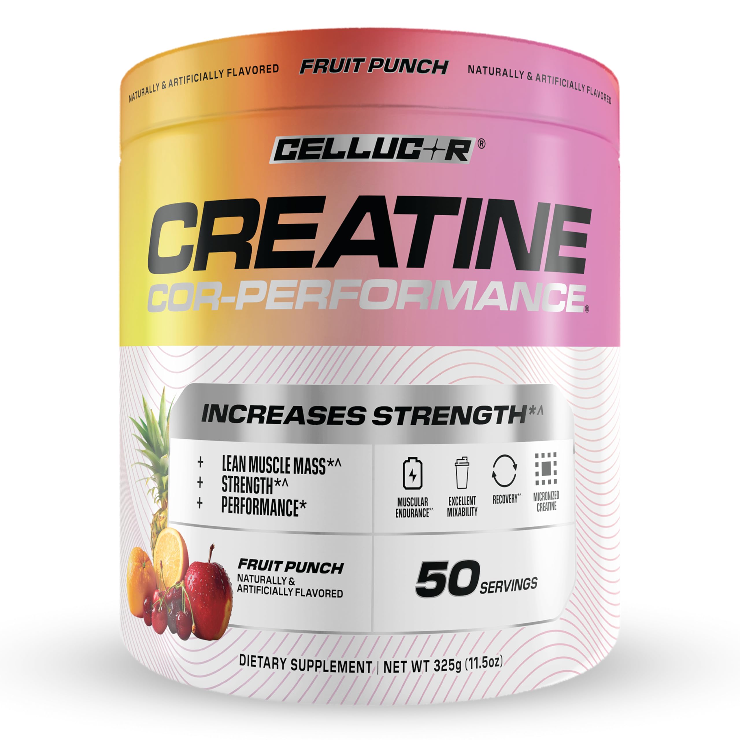 Foto 2 pulgar | Creatina En Polvo Cellucor Fruit Punch Flavor 250 G 50 Porciones - Venta Internacional.