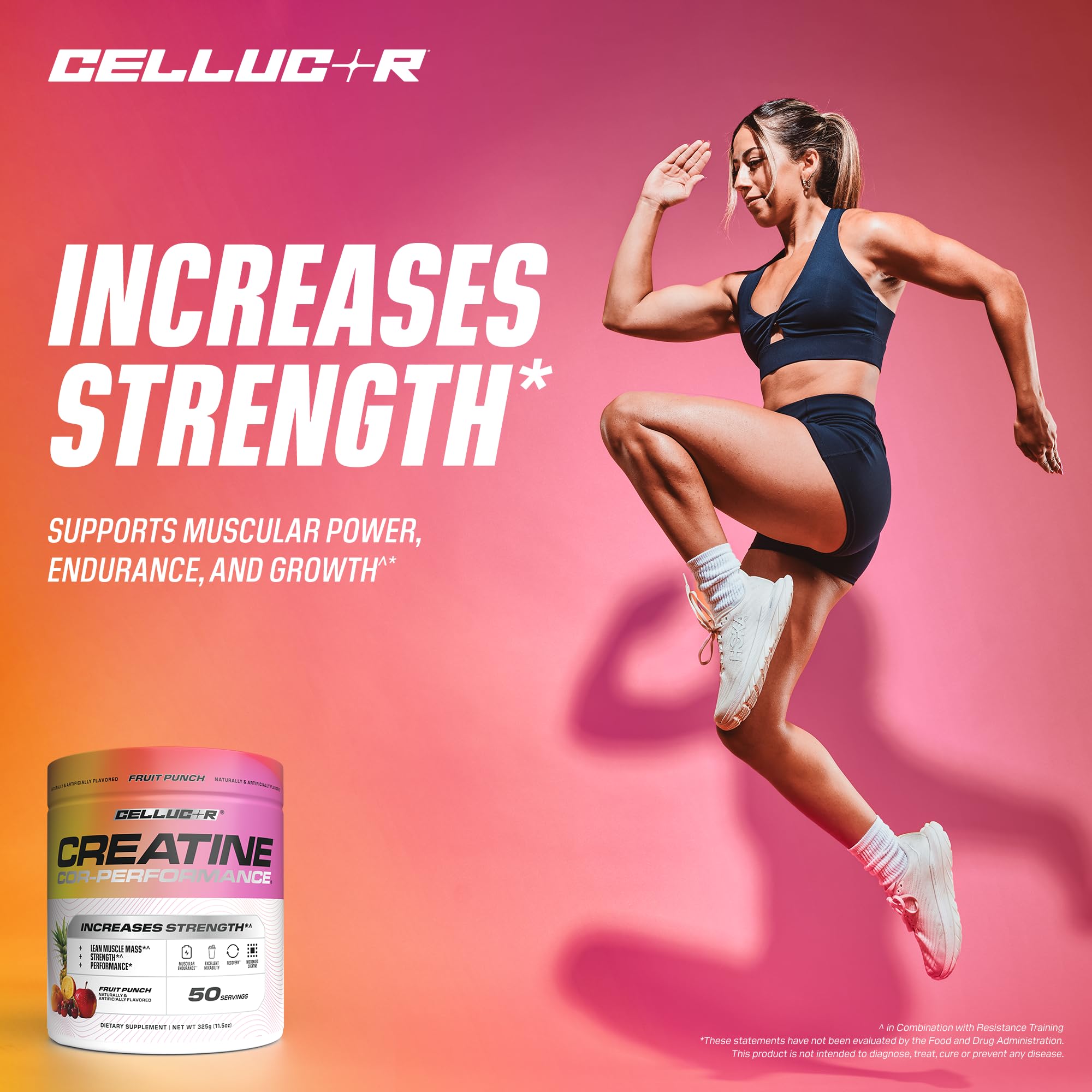 Foto 5 pulgar | Creatina En Polvo Cellucor Fruit Punch Flavor 250 G 50 Porciones - Venta Internacional.