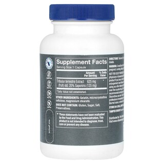 Foto 2 | Suplemento The Vitamin Shoppe Tribulus Terrestris Para Hombre, 625 Mg - Venta Internacional.