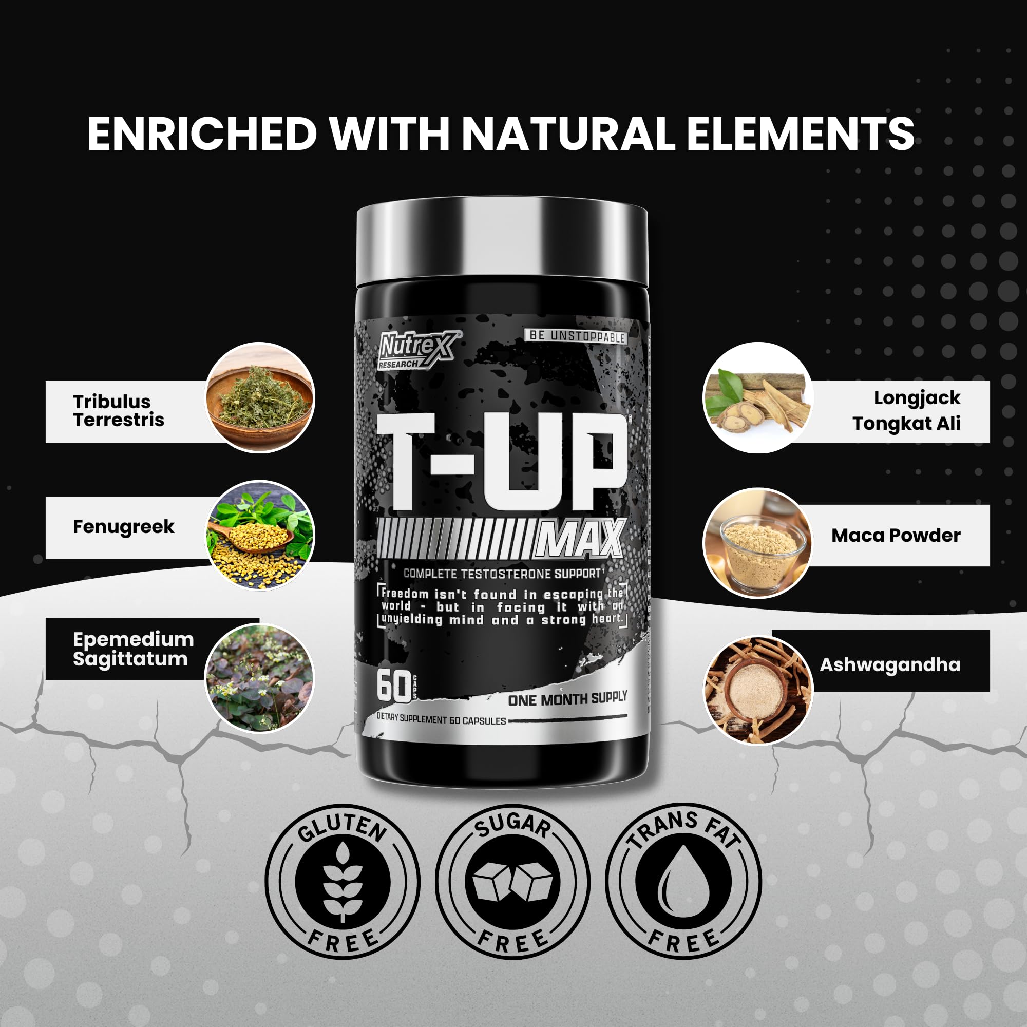 Foto 4 pulgar | Suplemento Nutrex Research T-up Advanced Performance 60 Cápsulas - Venta Internacional.