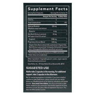 Foto 2 | Suplemento Gaia Herbs Stress Response 30 Cápsulas Veganas - Venta Internacional.