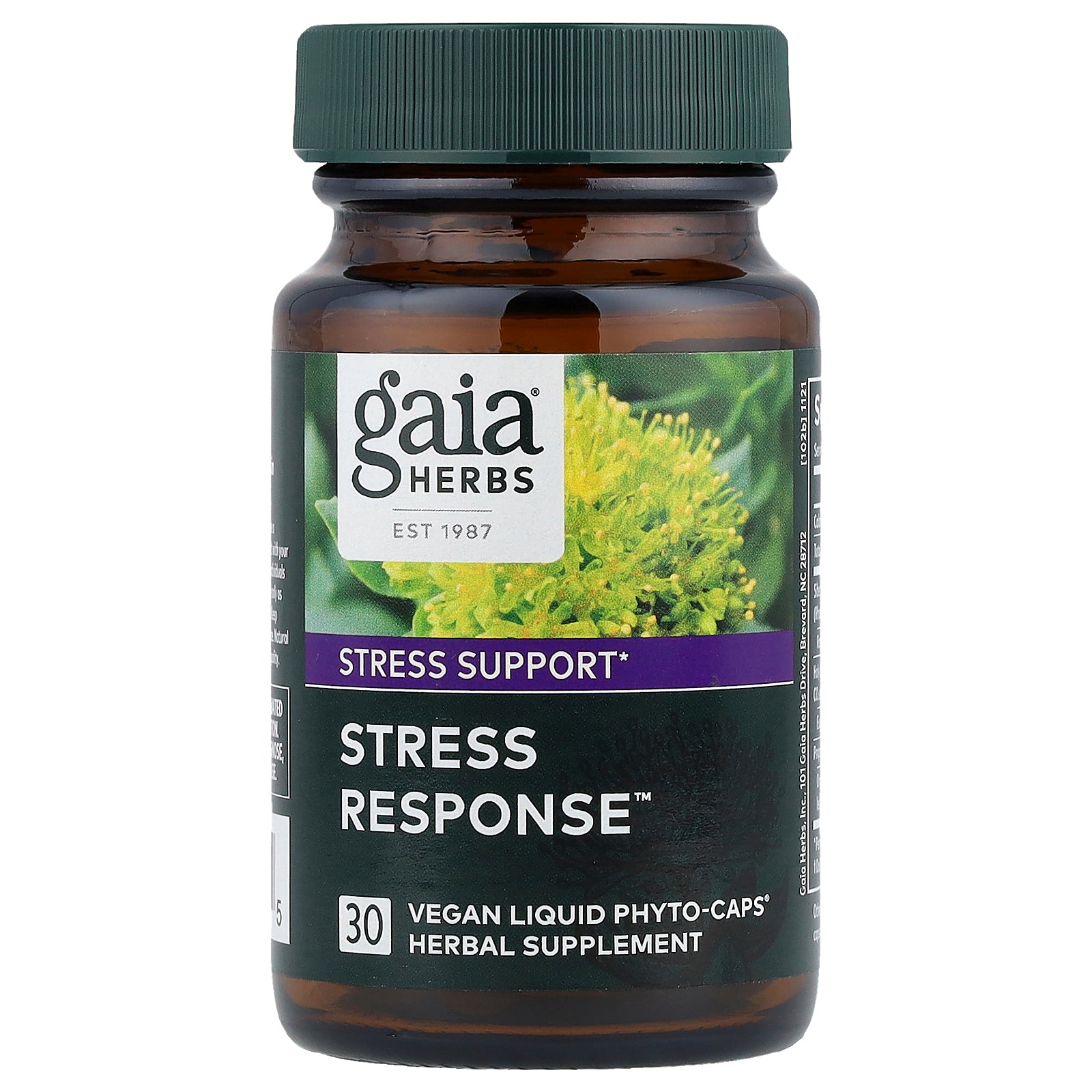 Foto 4 pulgar | Suplemento Gaia Herbs Stress Response 30 Cápsulas Veganas - Venta Internacional.