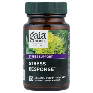 Foto 3 | Suplemento Gaia Herbs Stress Response 30 Cápsulas Veganas - Venta Internacional.
