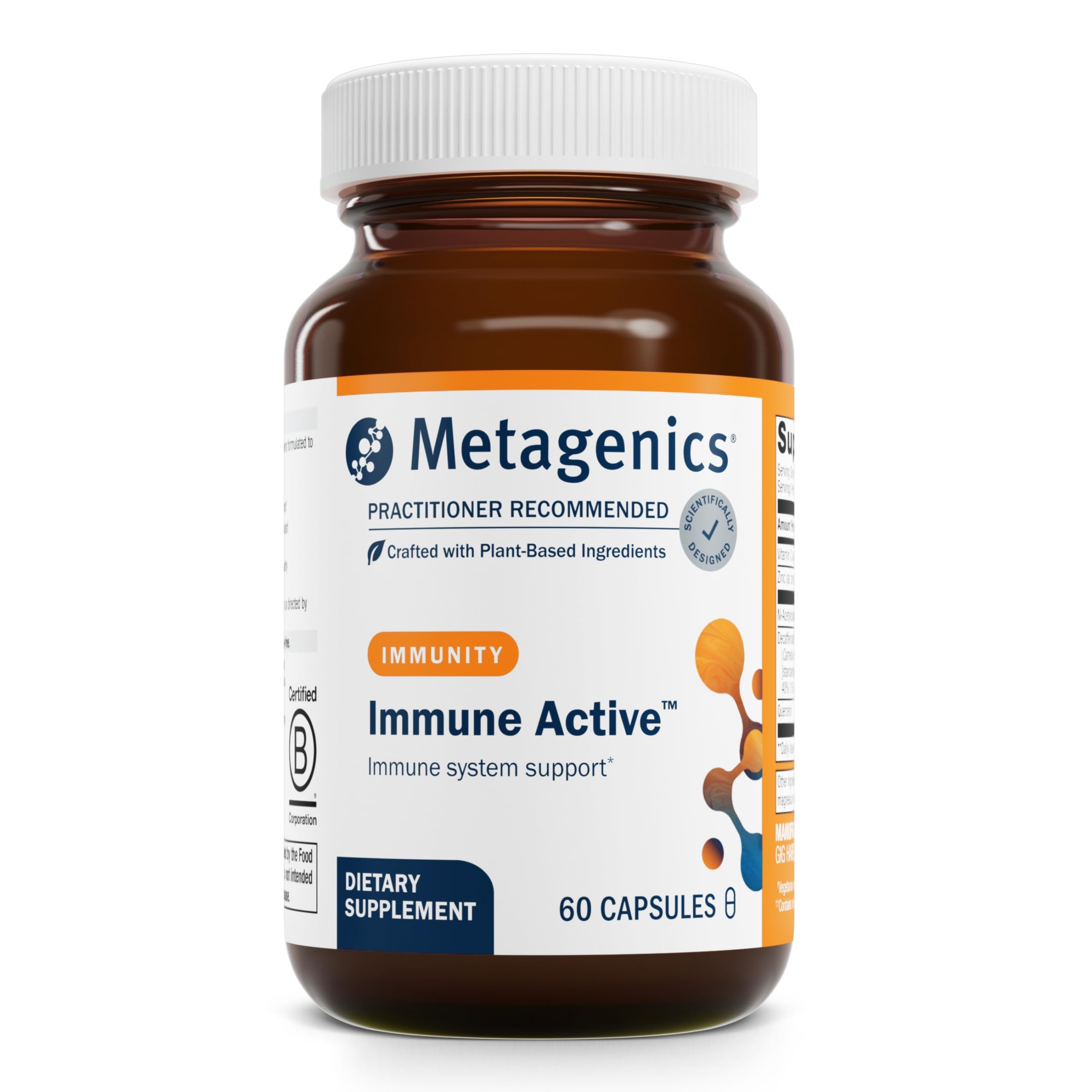 Foto 2 pulgar | Suplemento Metagenics Immune Active 60 Cápsulas De Vitamina C - Venta Internacional.