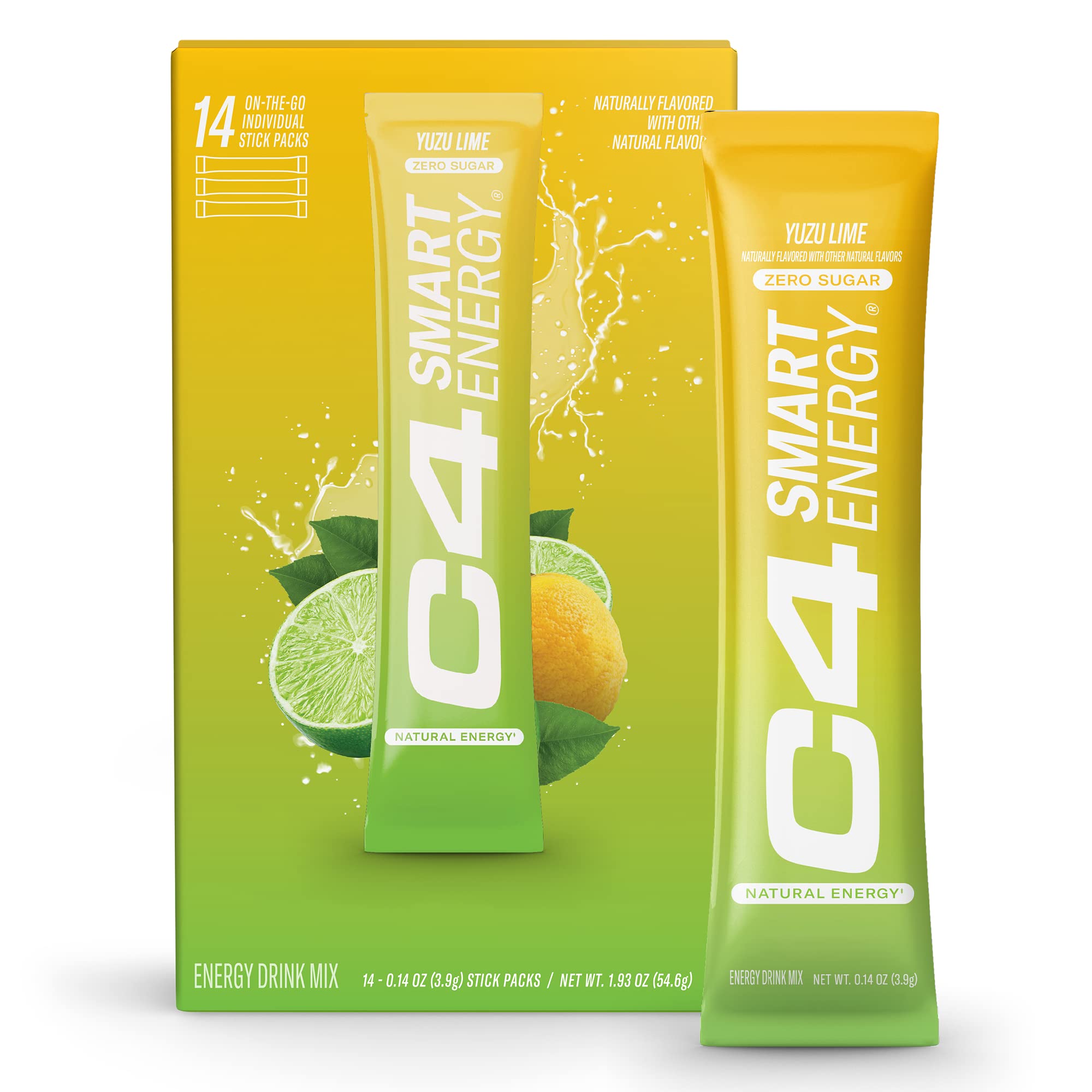 Foto 2 pulgar | Energy Powder Cellucor C4 Smart Yuzu Lime Sin Azúcar, Paquete De 14 Unidades - Venta Internacional.