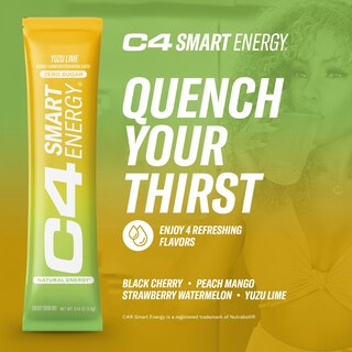Foto 2 | Energy Powder Cellucor C4 Smart Yuzu Lime Sin Azúcar, Paquete De 14 Unidades - Venta Internacional.