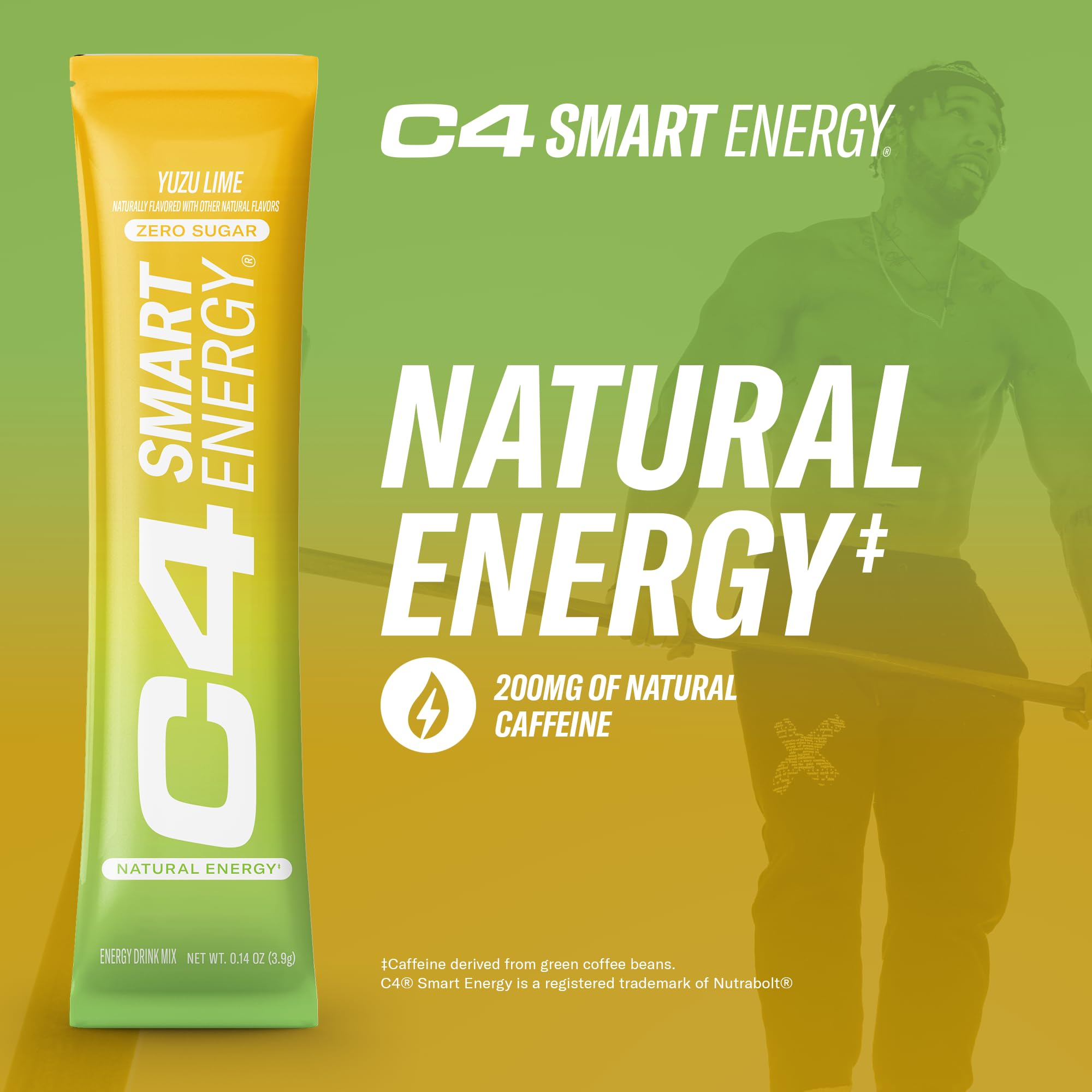 Foto 5 pulgar | Energy Powder Cellucor C4 Smart Yuzu Lime Sin Azúcar, Paquete De 14 Unidades - Venta Internacional.