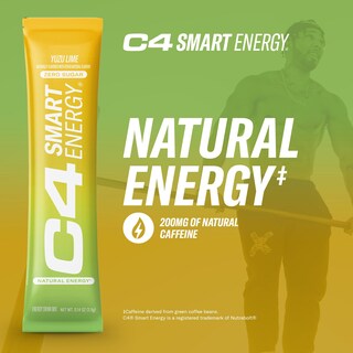 Foto 4 | Energy Powder Cellucor C4 Smart Yuzu Lime Sin Azúcar, Paquete De 14 Unidades - Venta Internacional.
