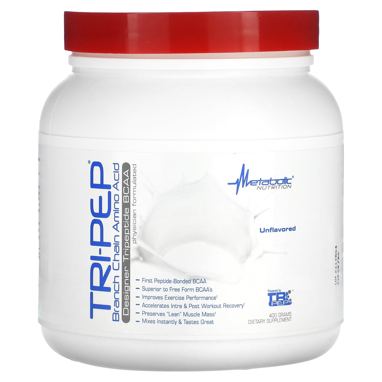 Foto 2 pulgar | Suplemento Nutricional Metabolic Nutrition Tri-pep 400g - Venta Internacional.