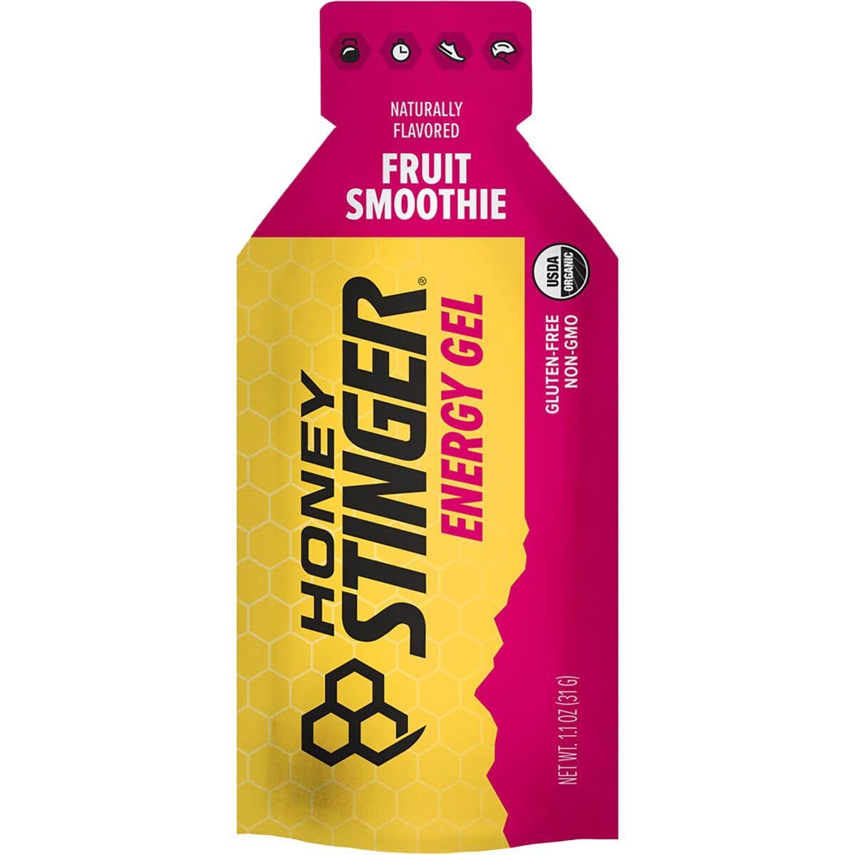 Foto 2 pulgar | Batido De Frutas Orgánico Energy Gels Honey Stinger, Paquete De 24 - Venta Internacional.