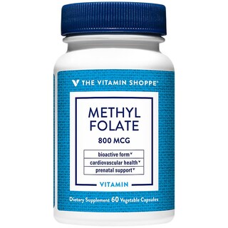 Foto 1 | Complement The Vitamin Shoppe, Metilfolato, 800 Mcg, 60 Cápsulas - Venta Internacional.