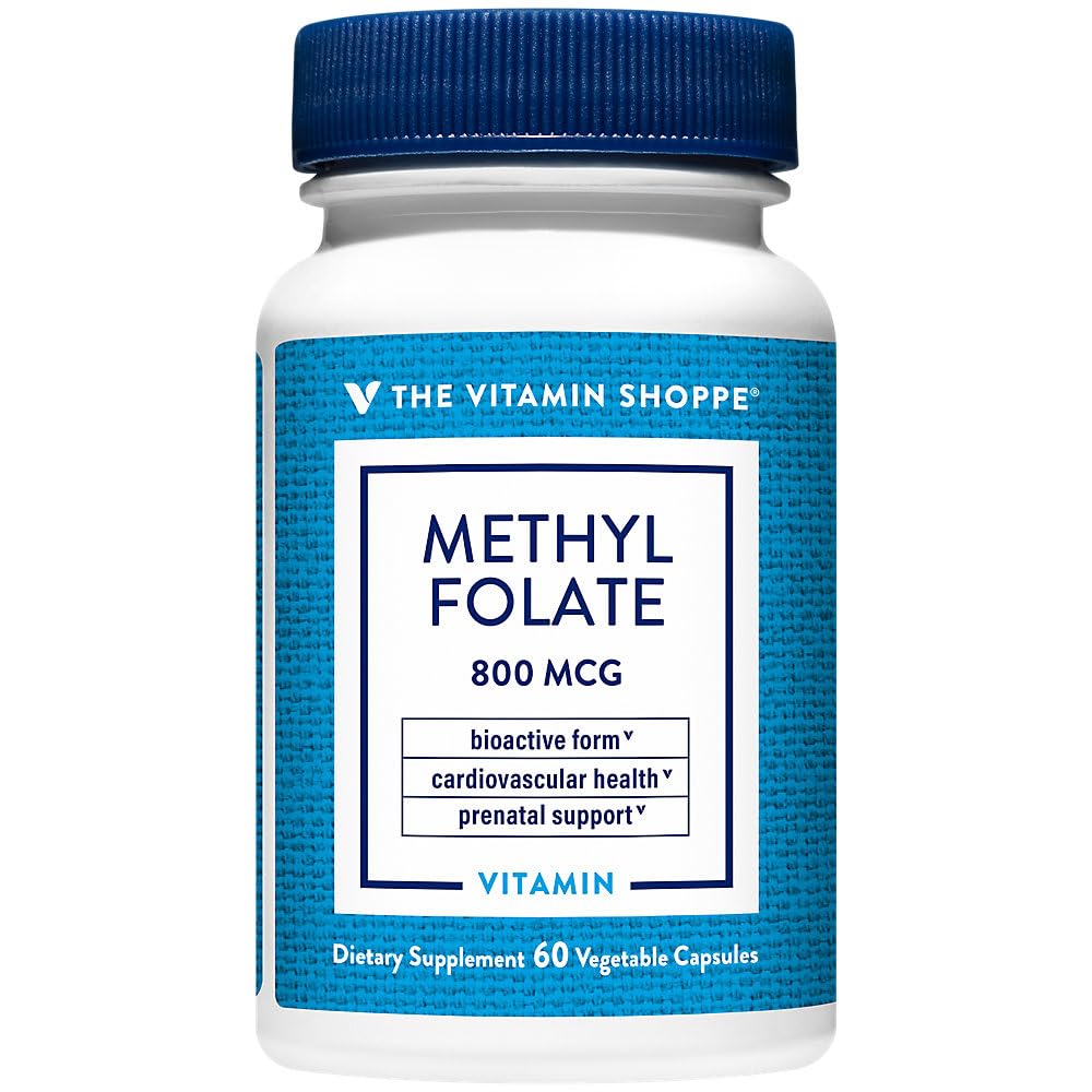 Foto 3 pulgar | Complement The Vitamin Shoppe, Metilfolato, 800 Mcg, 60 Cápsulas - Venta Internacional.