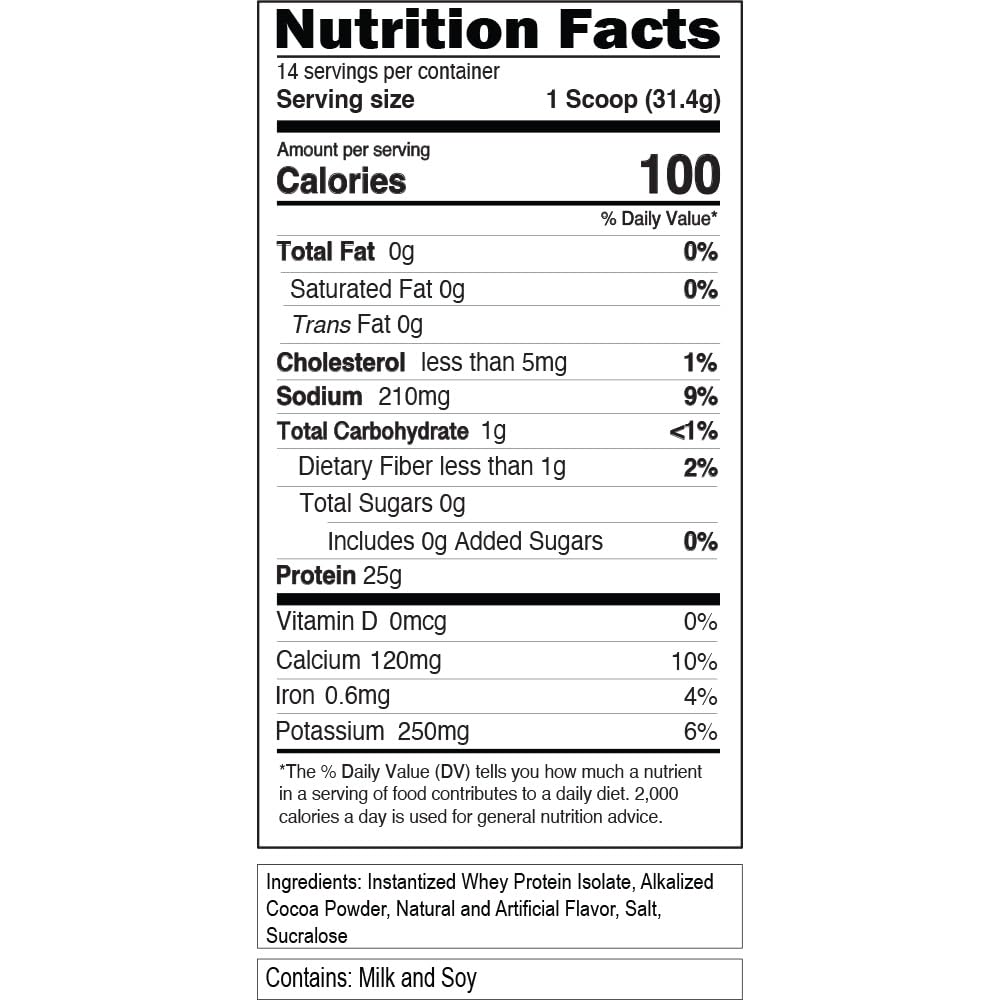 Foto 2 | Proteína Aislada De Suero En Polvo Evlution Nutrition 100% Aislada - Venta Internacional.