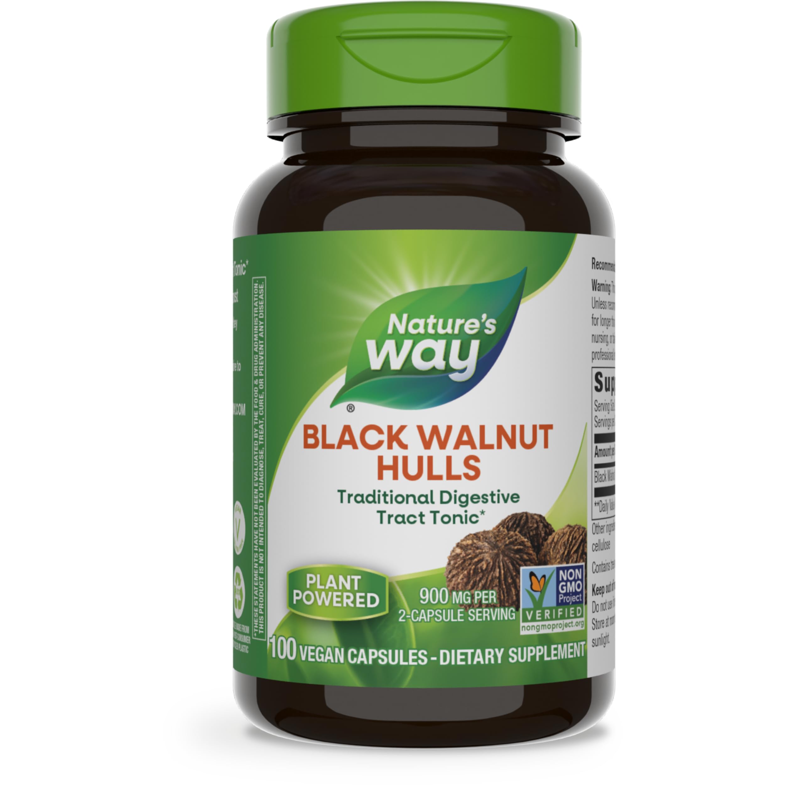 Foto 2 pulgar | Suplemento Nature's Way Con Cáscaras De Nuez Negra, 100 Cápsulas - Venta Internacional.