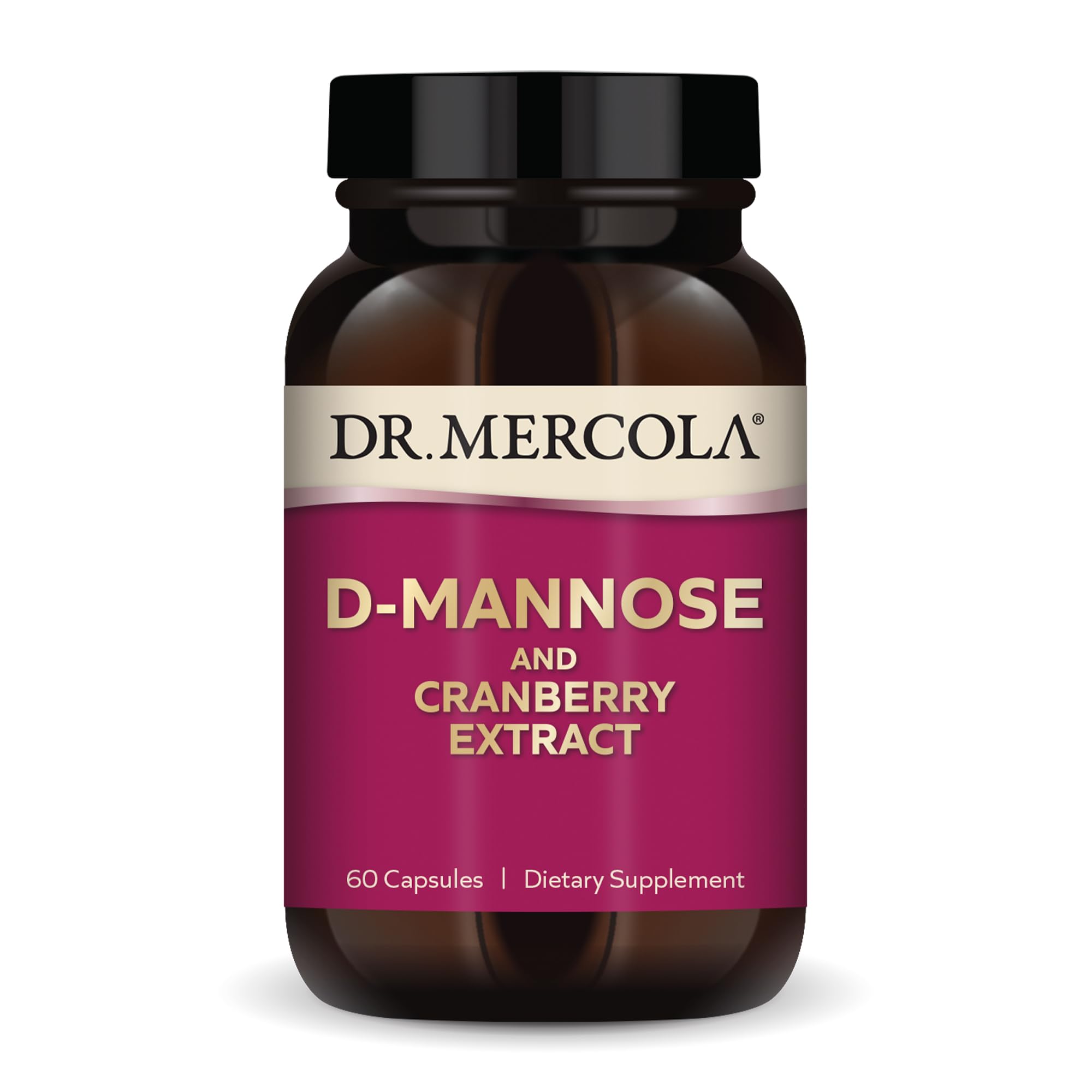 Foto 1 | Suplemento Dr. Mercola De D-manosa Y Extracto De Arándano 60 Cápsulas - Venta Internacional.