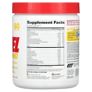 Foto 2 | Polvo Quemagrasas Gat Sport Jetfuel Thermo 400 Ml Fresa - Venta Internacional.