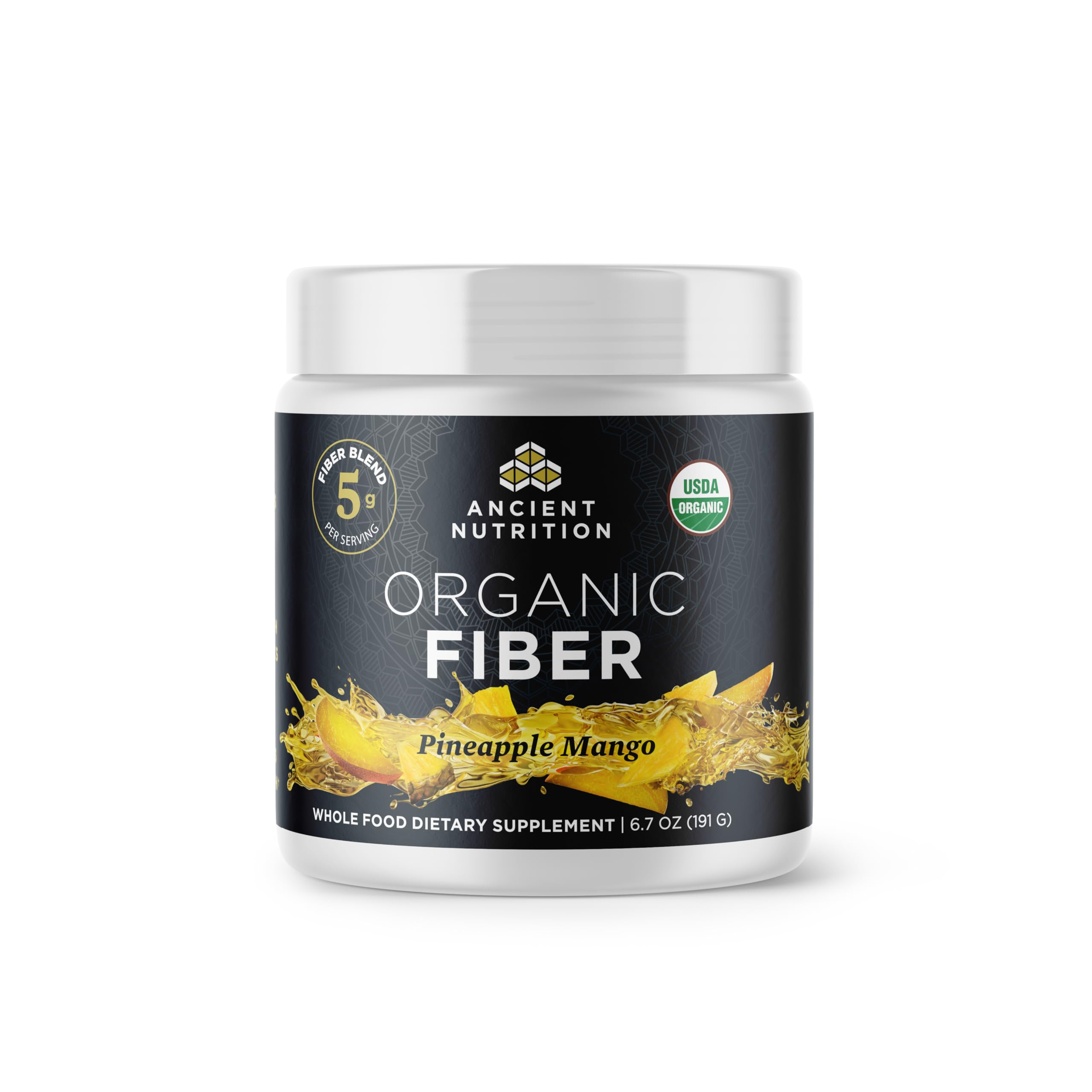 Foto 2 pulgar | Fibra En Polvo Ancient Nutrition Organic Piña Mango 180g - Venta Internacional.