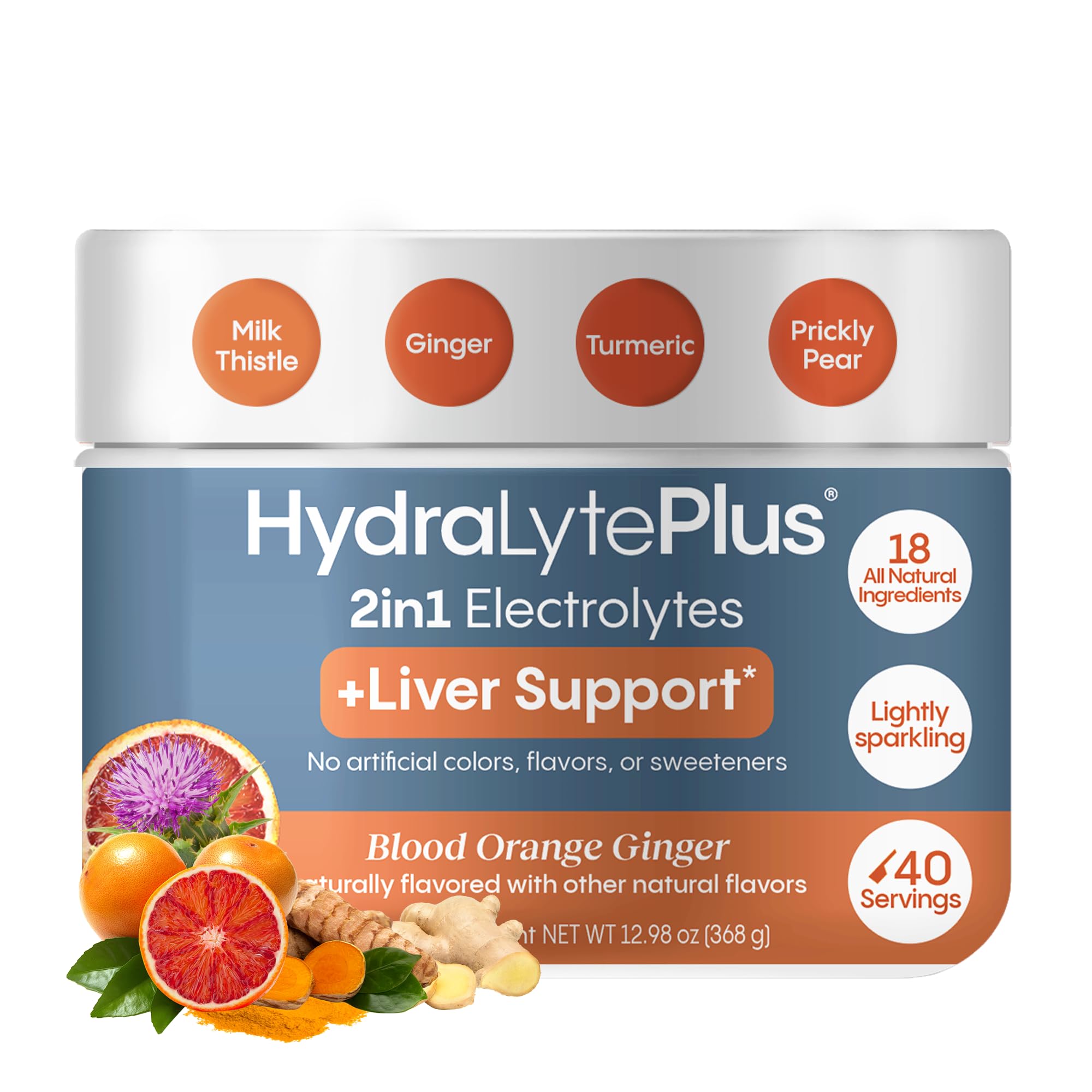 Foto 2 pulgar | Suplemento Hydralyte Liver Support + Electrolitos Mix, 40 Porciones - Venta Internacional.