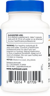 Foto 4 | Suplemento Nutricost Dim Diindolilmetano 300 Mg 30 Cápsulas - Venta Internacional.