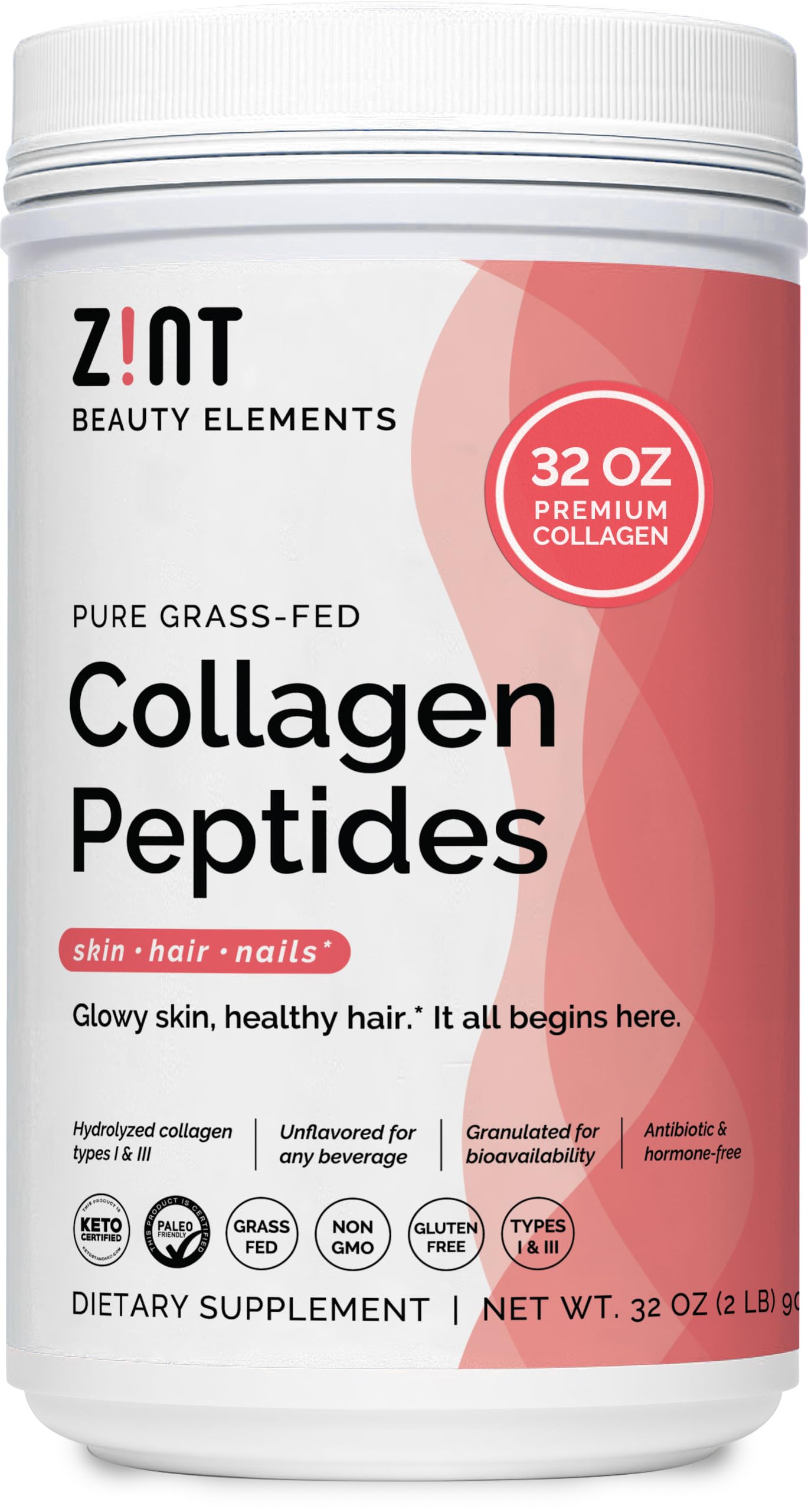 Foto 2 pulgar | Péptidos De Colágeno En Polvo, Antienvejecimiento, 946 Ml, Para Piel, Cabello Y Uñas - Venta Internacional.
