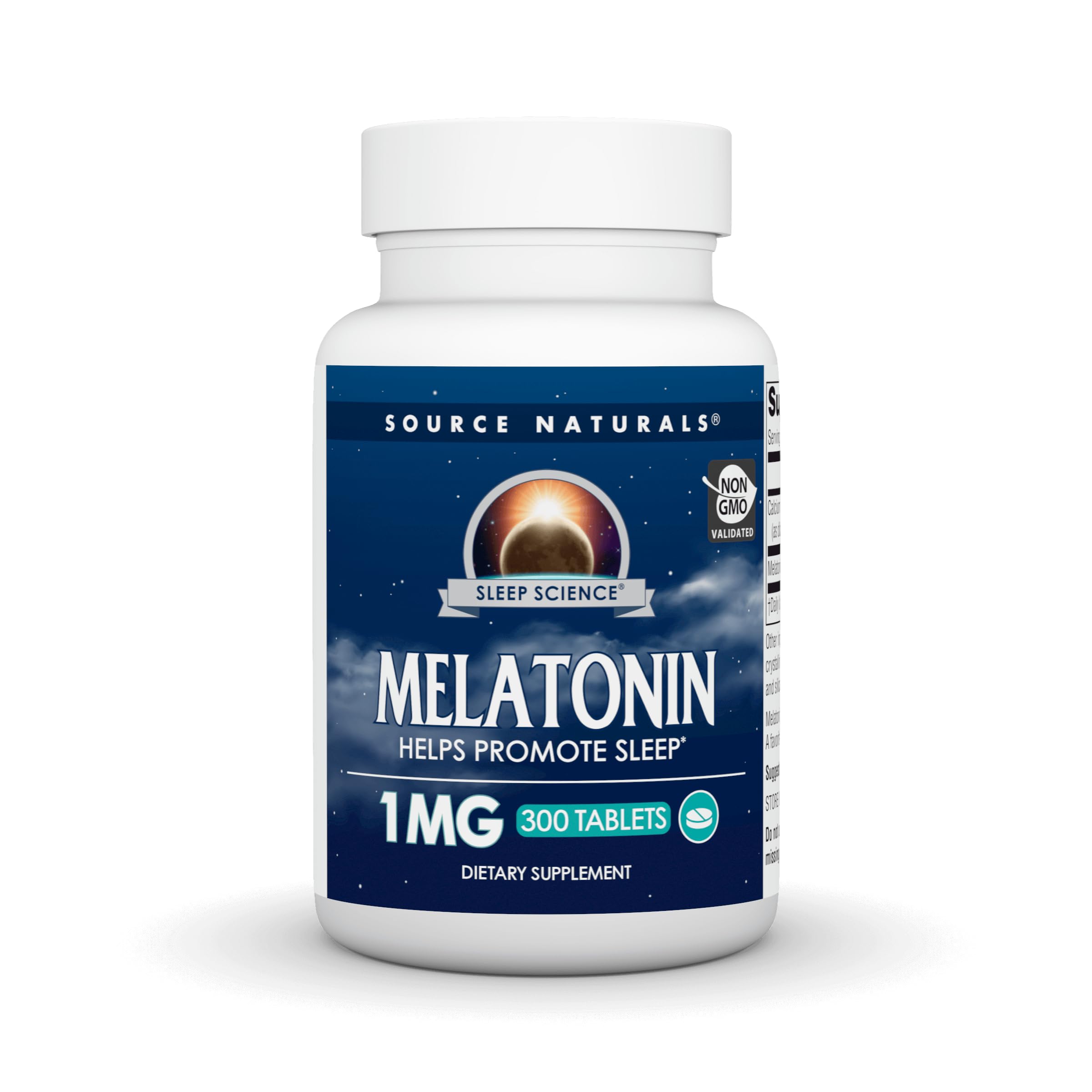 Foto 2 pulgar | Suplemento Source Naturals Sleep Science Melatonina 1 Mg 300 Comprimidos - Venta Internacional